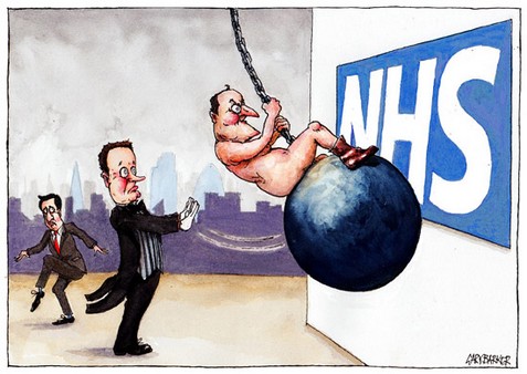 David Cameron wrecking ball
