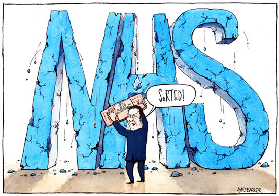 NHS cartoon