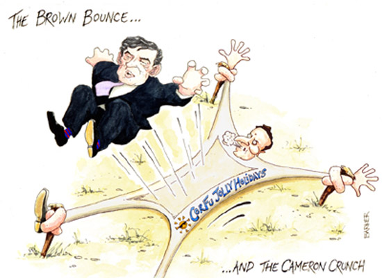 Gordon Brown bounce editorial