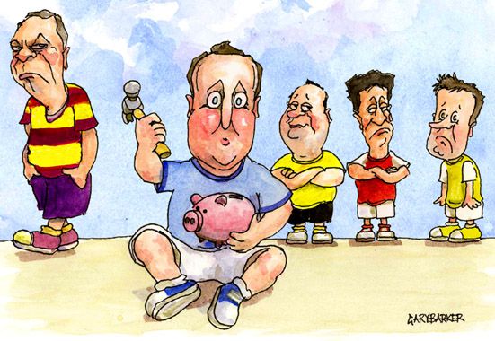 General Election David Cameron cartoon