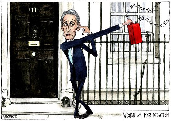 Philip Hammond budget cartoon