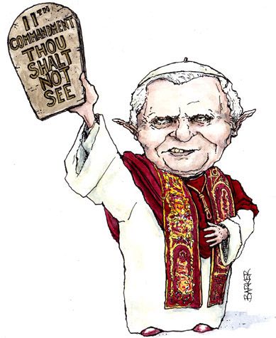 Pope Benedict XVI likeness