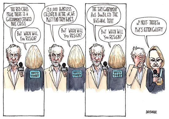 BBC Jeremy Corbyn cartoon