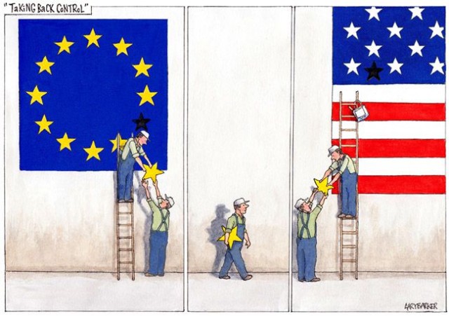 Brexit cartoon dessin 