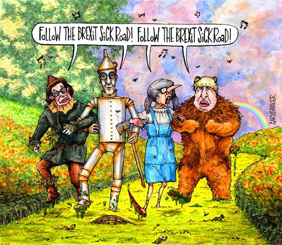 Brexit Rees-Mogg cartoon