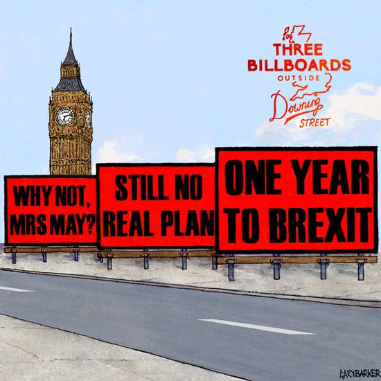 cartoon brexit three billboards