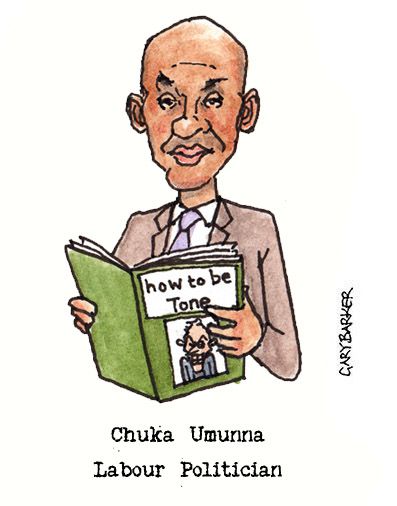 Chuka Umunna cartoon caricature