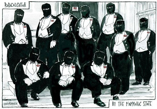 HSBC Bullingdon budget David Cameron cartoon