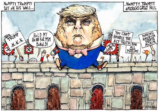 Donald Trump cartoon