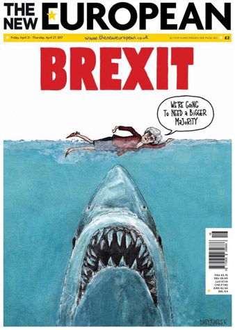 Brexit Theresa May cartoon