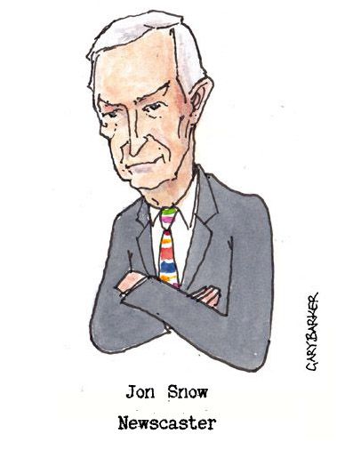 Jon Snow caricature cartoon