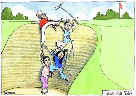 Leadership Jeremy Corbyn cartoon