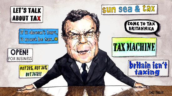 Martin Sorrell caricature