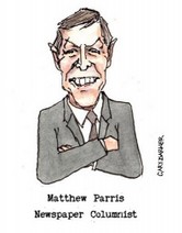 Matthew Parris caricature cartoon