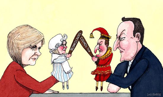 Nicola Sturgeon cartoon