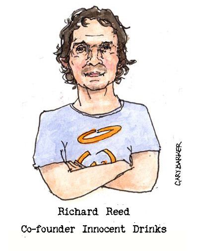 Richard Reed caricature cartoon