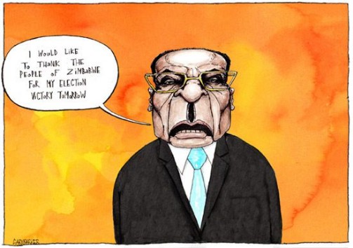 Robert Mugabe editorial