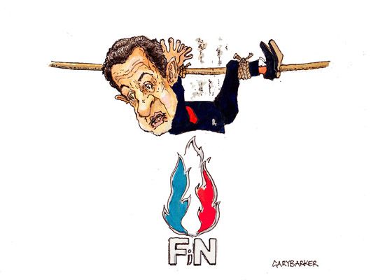 Nicolas Sarkozy cartoon caricature dessin karikatur