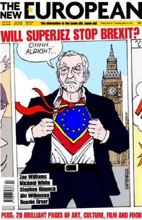 dessin Jeremy Corbyn cartoon