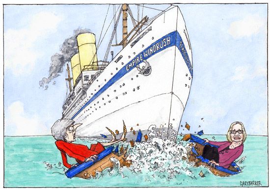 Windrush cartoon